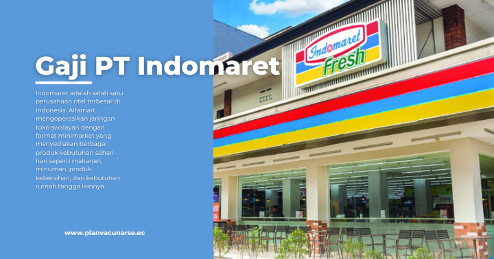 gaji pt indomaret