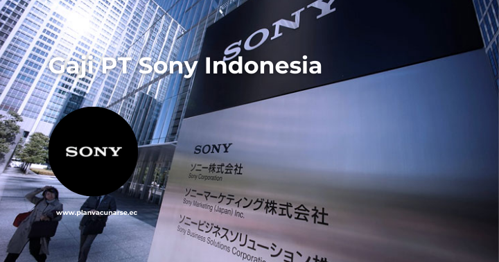 gaji pt sony indonesia